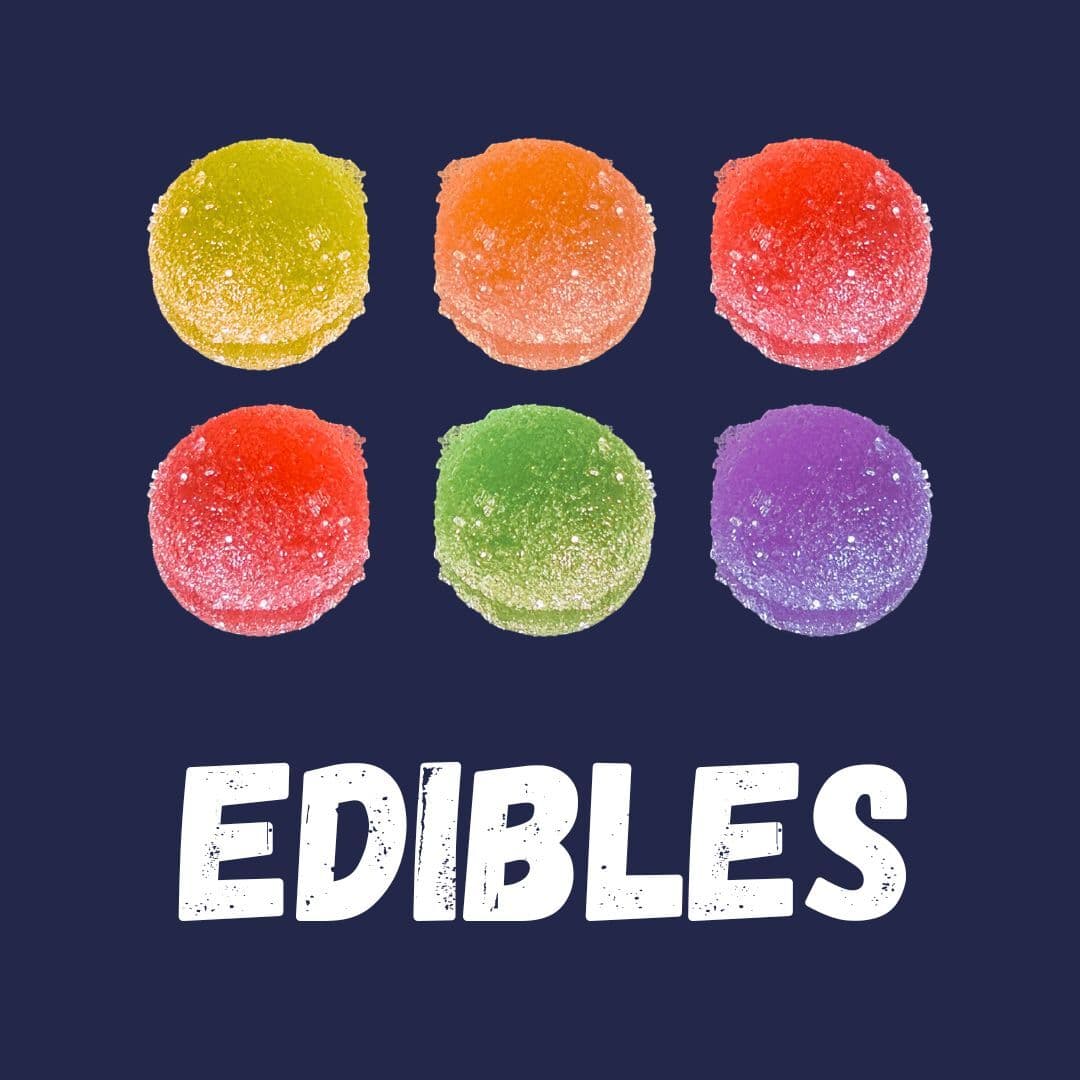 Premium edibles cannabis products at Enjoy The Farm California dispensaries